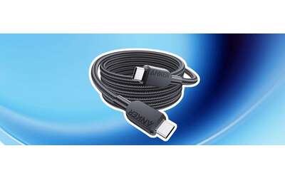 Potente cavo USB-C da 240W a soli 10 euro: offerta lampo di Amazon