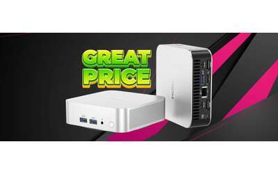 Potente Mini PC con AMD Ryzen 7 e SSD da 512GB in offerta limitata