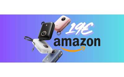 Power Bank da 10000mAh con ricarica rapida e cavo integrato tuo a 19€