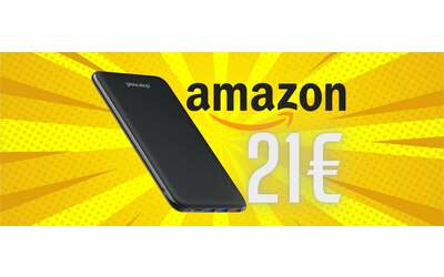 Power Bank da 26800mAh e 3 uscite velocissime per ricaricare di tutto (21€)