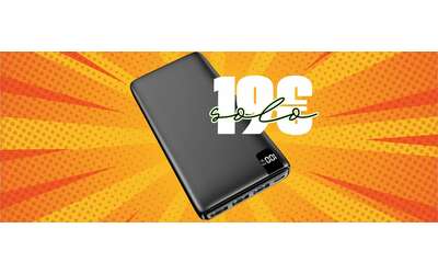 Power Bank da 26800mAh ultra slim e con 4 uscite oggi tuo a 19€