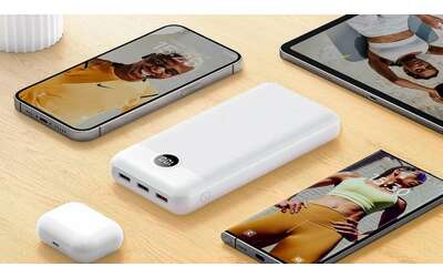Power Bank da 27.000mAh a soli 20,20€ con questo DOPPIO SCONTO clamoroso
