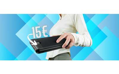 Power Bank da 27000mAh con 4 uscite PD da 20W oggi a soli 15€