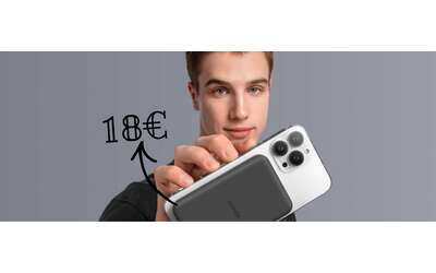 Power Bank magnetico con ricarica wireless veloce a soli 18 un affare