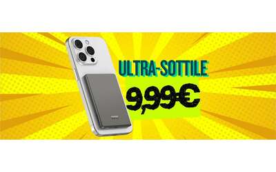 Power Bank magnetico ultra-sottile da 5000mAh a metà prezzo (solo 9,99€)