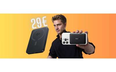 Power Bank MagSafe da 10000mAh con porta PD veloce oggi tuo a 29€