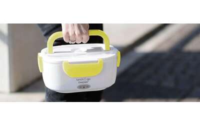 Pranzo caldo in ufficio e all’università: solo 15,99 euro per questo SCALDAVIVANDE ELETTRICO