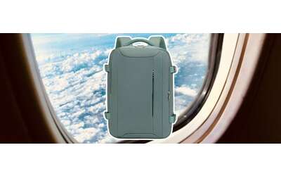 Preparati a partire con lo zaino per Ryanair 40x20x25 in SUPER SCONTO Amazon
