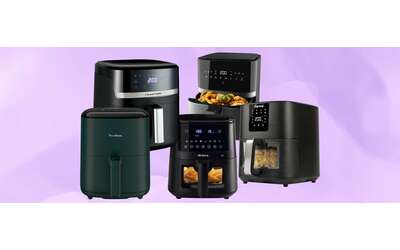 Prezzi bomba su Amazon per 5 friggitrici ad aria spettacolari da 40 a 79