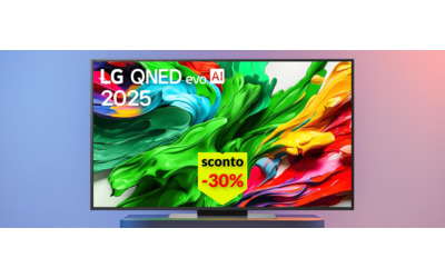 Prezzo scontatissimo per la Smart TV 4K di LG a 120Hz: oggi risparmi 300€