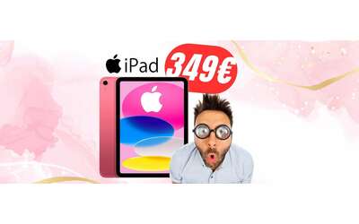PREZZO SHOCK per Apple iPad (10ª generazione): 349€ grazie al COUPON eBay!