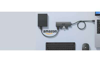 Prezzo stracciato per l’Hub Acer: solo 9€ per 5 porte USB ultraveloci