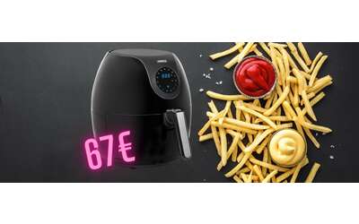 Princess: la friggitrice ad aria da 5,2 litri e con 7 programmi a soli 67€