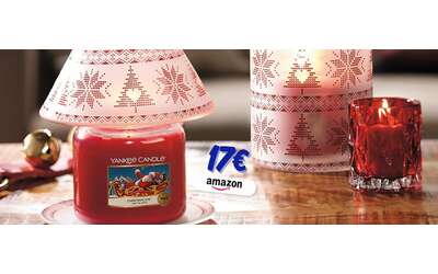 Profumo di Natale istantaneo con la Yankee Candle che dura 75 ore sconto