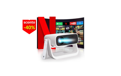 Proiettore FullHD con Android: il cinema a casa tua, con sconto del 40%