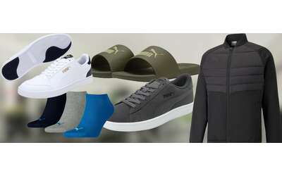 PUMA promo IMPERDIBILI su Amazon: offertone a partire da 8€
