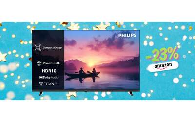 Questa smart TV Philips 24″ è perfetta per la cucina: 2K, audio TOP