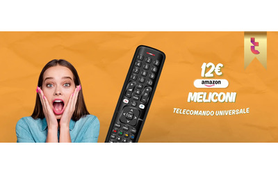 Questo telecomando si connette a QUALSIASI televisore in 1 secondo (12€)