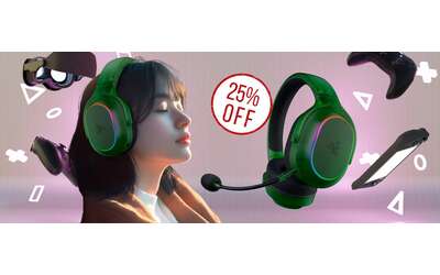 Razer Barracuda X Phantom: cuffie wireless da gaming professionali (-25%)