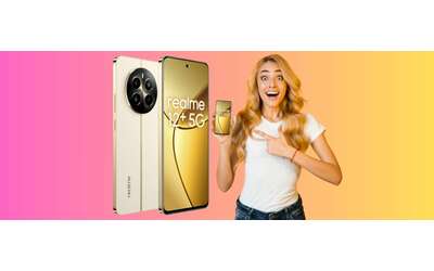 Realme 12+ 5G da 256GB, con lente Sony LYT-600 e ricarica da 67W a soli 175€