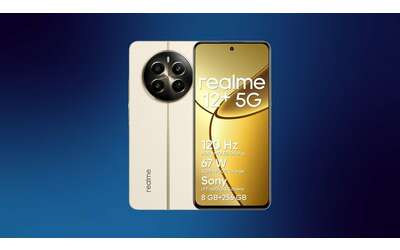 Realme 12+ 5G: elegante e potente, oggi in offerta ad appena 213€