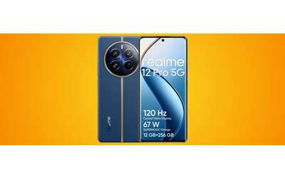 realme 12 Pro 5G: 12+256GB, teleobiettivo Sony e display curvo con il 42% di SCONTO