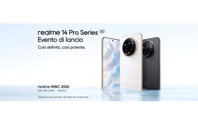 Realme 14 Pro: lancio globale nel corso del Mobile World Congress 2025