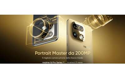 Realme 16 Pro arriva in Italia foto spettacolari e prezzi a partire da 429