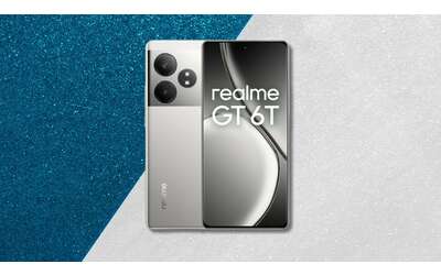 Realme GT 6T 5G: potenza estrema con ricarica ultrarapida (-22%)