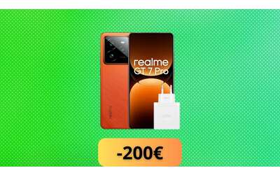realme GT 7 Pro 5G già in offerta a 799€ (invece di 999€): Snapdragon 8 Elite e super fotocamera