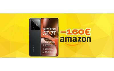 realme GT 7T 5G con coupon da 100€ oggi su Amazon a un prezzo da favola