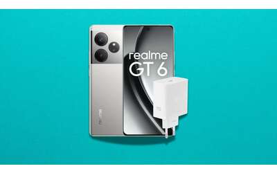 realme GT6 5G: potenza e ricarica ultraveloce a 441,13€ su Amazon