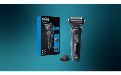 Regolabarba Braun Series 5 a soli 59,99€: qualità premium in super offerta