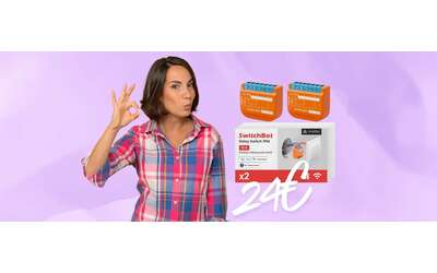 Relè intelligente SwitchBot (2 Pz): rendi tutto smart con appena 24€