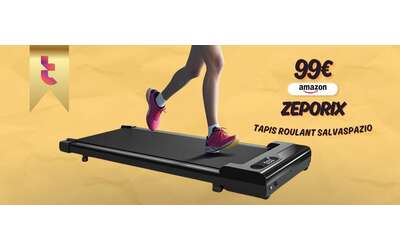 Rimani in forma con il Tapis Roulant salvaspazio: 99€ ed è tuo (Amazon)