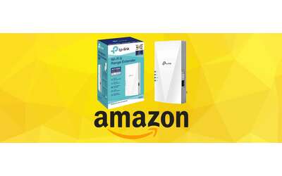 Ripetitore WiFi TP-Link per ampliare il segnale Internet ovunque a soli 36€