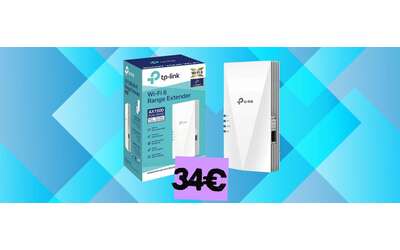 Ripetitore WiFi TP Link porta la connessione Internet alla massima velocit