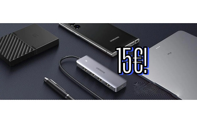 Risolvi i problemi di connettività con l’Hub USB-C 4 Porte UGREEN a 15€