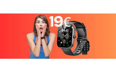 Rispondi alle chiamate con questo smartwatch tuo a soli 19€ su Amazon