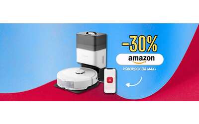 roborock Q8 Max+ lava e aspira meglio di te: fatti un regalo (-30%)
