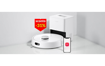 Robot aspirapolvere a 269€ (-31%): pulisce al posto tuo per 150 minuti