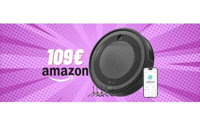 Robot aspirapolvere da 4500Pa per una pulizia completa a costo minimo (109€)