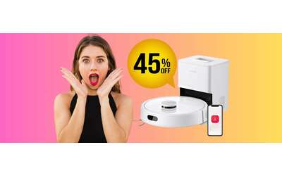Robot aspirapolvere e lavapavimenti roborock Q7 L5+ Set al 45% è un best buy