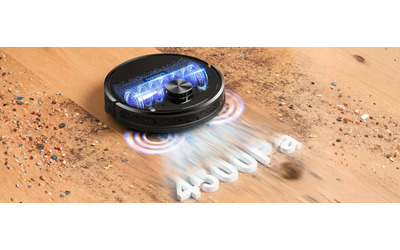 Robot aspirapolvere lavapavimenti da 4500Pa con mappatura oggi tuo a 135