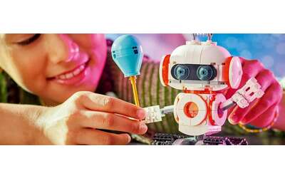 Robot  spaziale  cagnolino  robot  o razzo  il set  LEGO  3 in 1 ora scende a 15 60