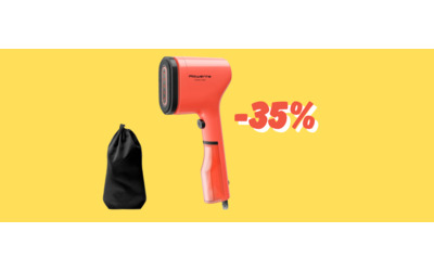 Rowenta ferro da stiro verticale portatile, ora in sconto
