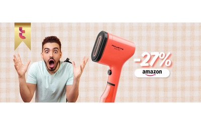 Rowenta Pure POP spara vapore e toglie di mezzo il bucato (-27%)