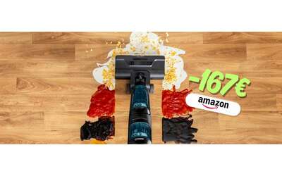 Rowenta X-Clean 5 con doppio sconto è un REGALO su Amazon: pulizia smart