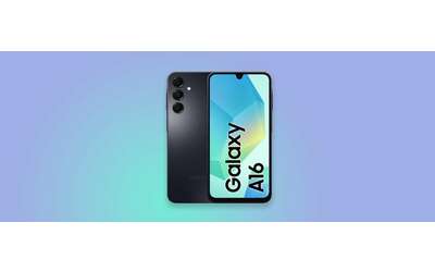 Samsung Galaxy A16 economico ma completo offertissima a meno di 120