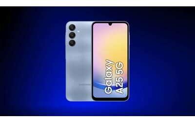Samsung Galaxy A25 5G, il prezzo crolla del 35%: va preso subito